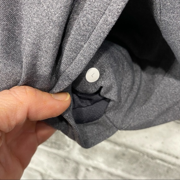 Lululemon Mens Size L Full Zip Gray Jacket - Picture 8 of 10